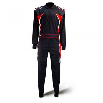 Speed Overall Hobby | DETROIT HS-3 | schwarz,weiß-rot | Gr. 3XL